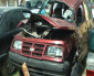 3 injured in 3-car pile-up near Boom cutoff