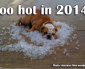 2014 was one of Belize’s hottest years on record