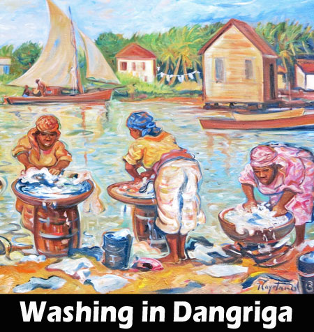 Washing-in-Dangriga-detail