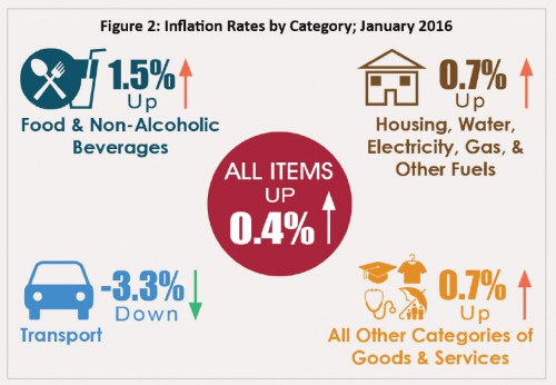 inflation by category