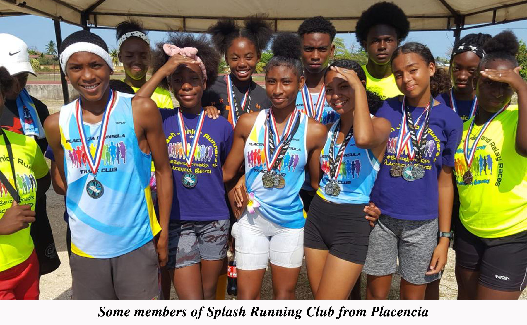 Splash Running Club from Placencia | Amandala Newspaper