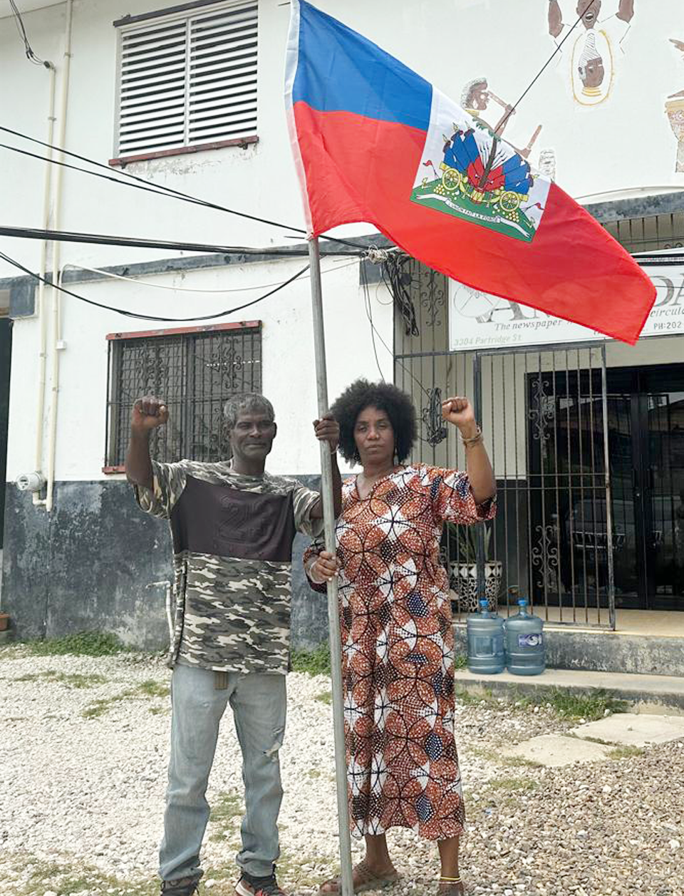 UEF commemorates Haitian Flag Day in Belize | Amandala Newspaper